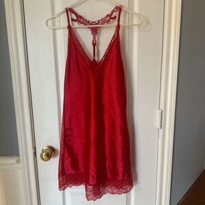 AvidLove babydoll red lace nightwear size small
